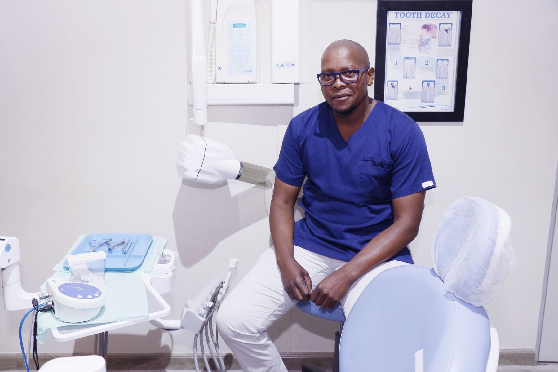 Dr Mthobeli Vundla, orthodontist